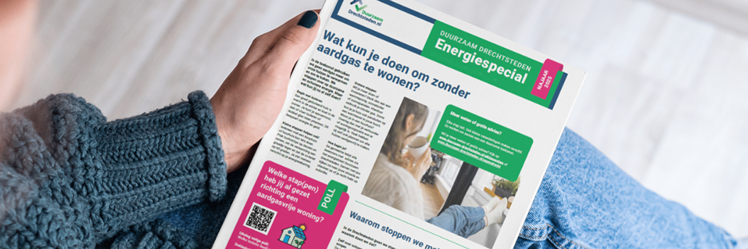 Vrouw leest Energiespecial