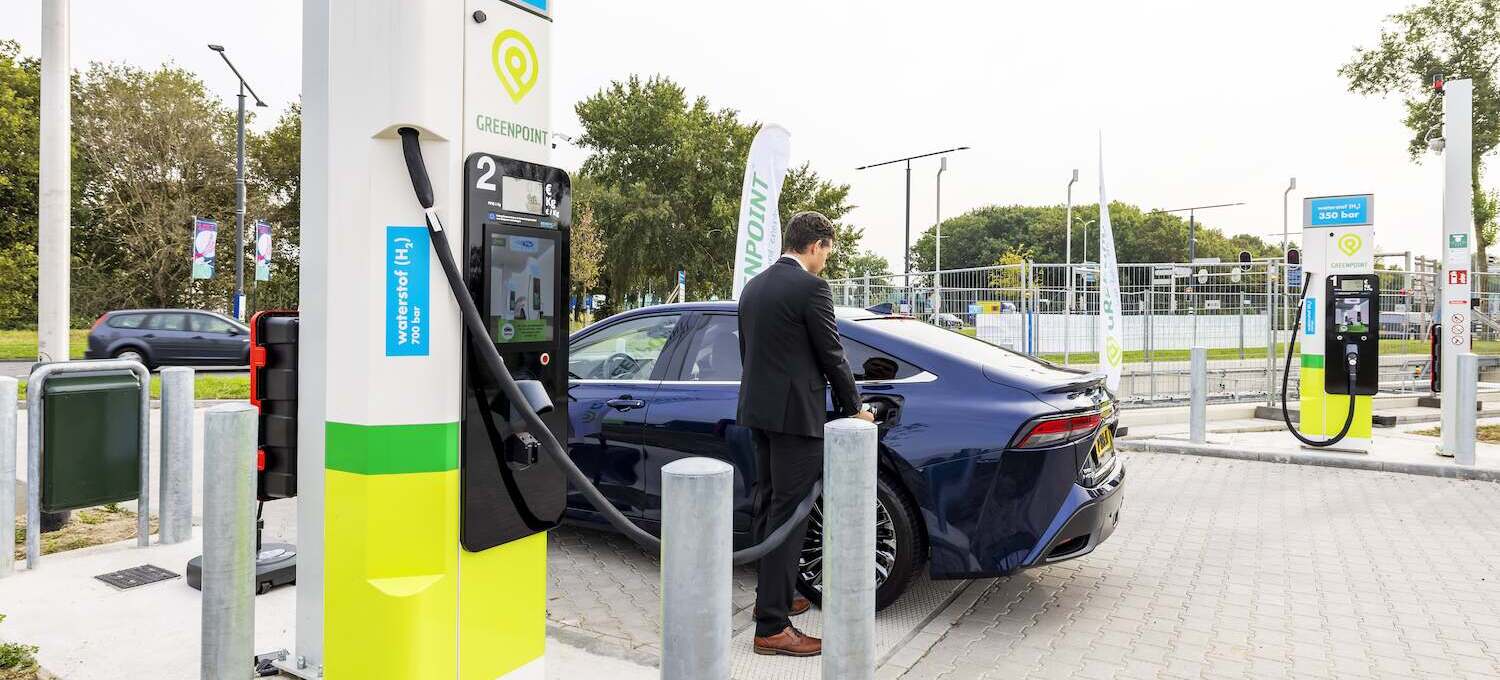 Waterstoftankstation Dordrecht